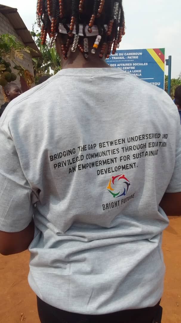 BFBI branded volunteer shirt
